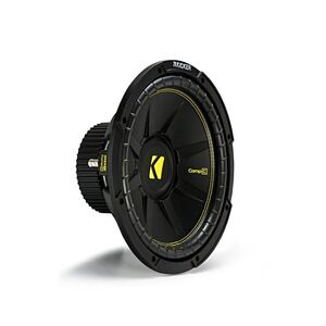 Kicker Subwoofer Car Audio 12" Black New 44CWCS124 CompC 4-Ohm SVC 600W